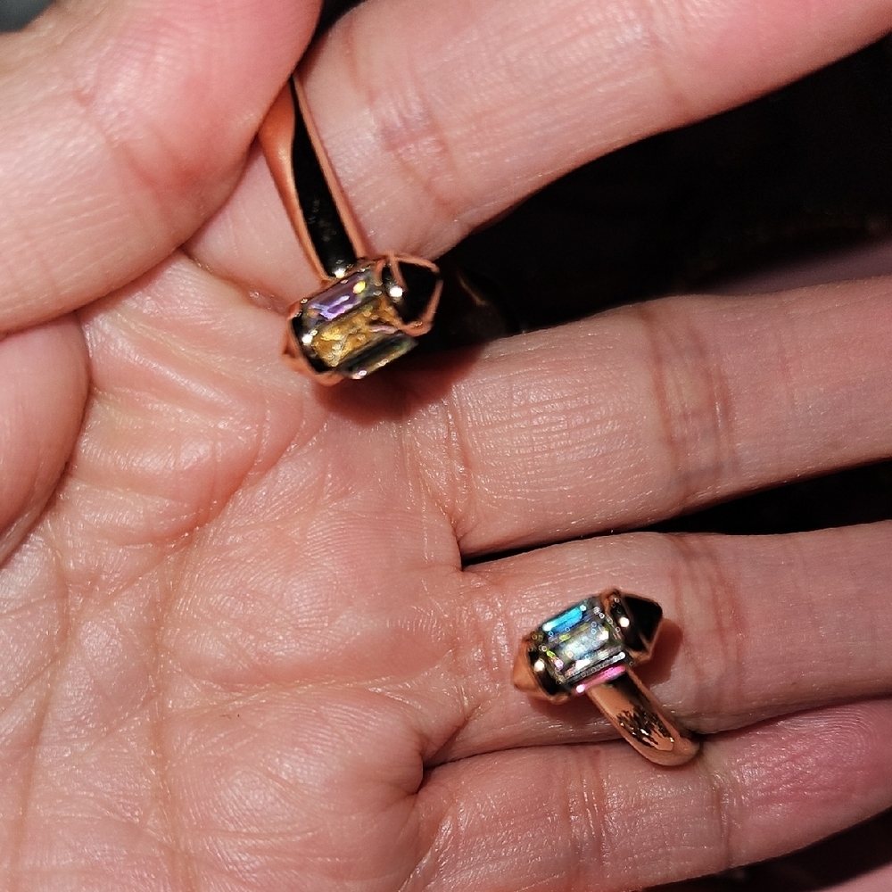 Chic Beaded Bracelet Set with Gold and Purple Accents - Picture 5 of 5